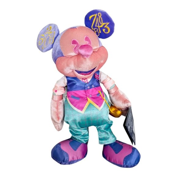 Disney Mickey Mouse Main Attraction It’s A Small World Limited Release Plush - Picture 2 of 14